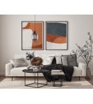 Single pendant lamps - ITALUX Talia Pendant 1xE27 40W Smoky Black PND-36479A-1-BK-SG - product 2