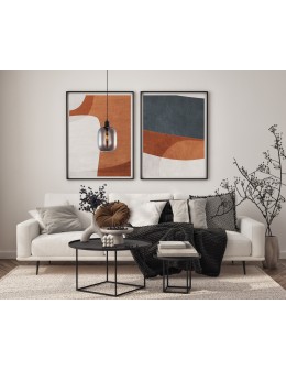 ITALUX Talia Pendant 1xE27 40W Smoky Black PND-36479A-1-BK-SG - product 2