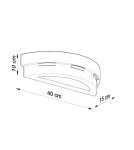 Wall lamps - Sollux ceramic wall lamp HELIOS SL.0002 - product 5