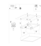 Wall lamps - Sollux ceramic wall lamp HELIOS SL.0002 - product 6