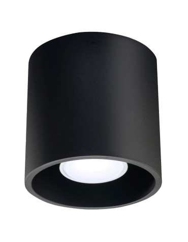 Sollux Plafon ORBIS 1 czarny SL.0016