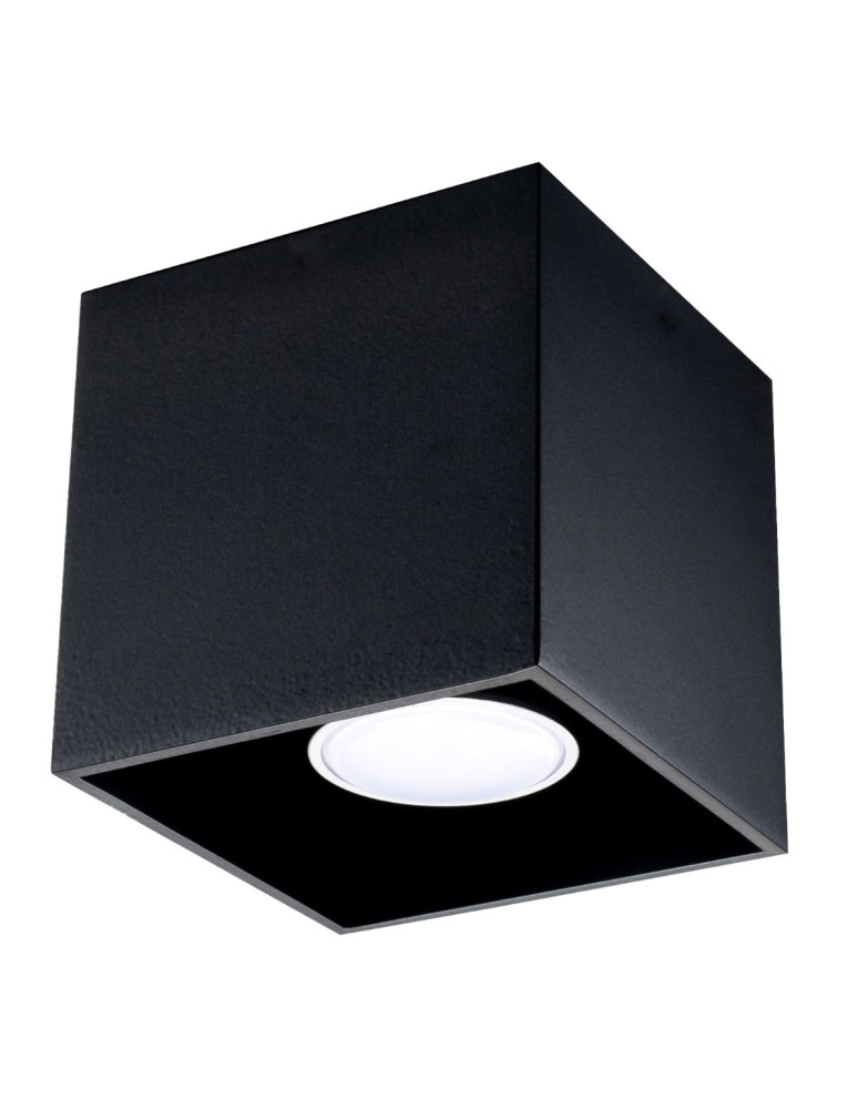 Sollux Plafon QUAD 1 czarny SL.0022