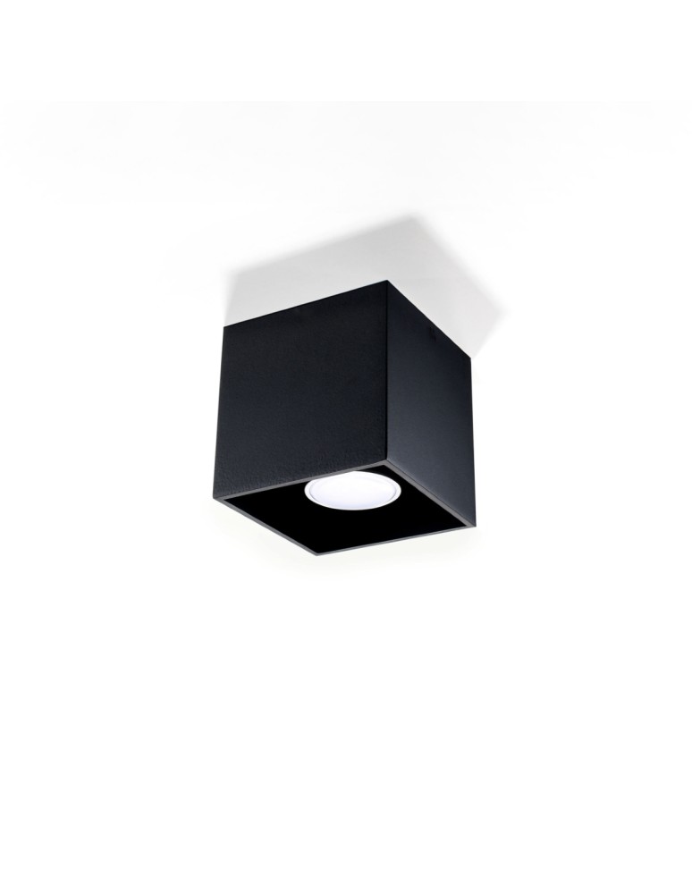 Ceiling lamps - Sollux Plafond QUAD 1 black SL.0022 - product kolory-swiatla.pl 2