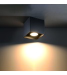 Ceiling lamps - Sollux Plafond QUAD 1 black SL.0022 - product 3