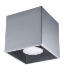 Ceiling lamps - Sollux Plafond QUAD 1 gray SL.0024 - product 1