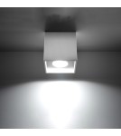 Sollux Plafon QUAD 1 biały SL.0027
