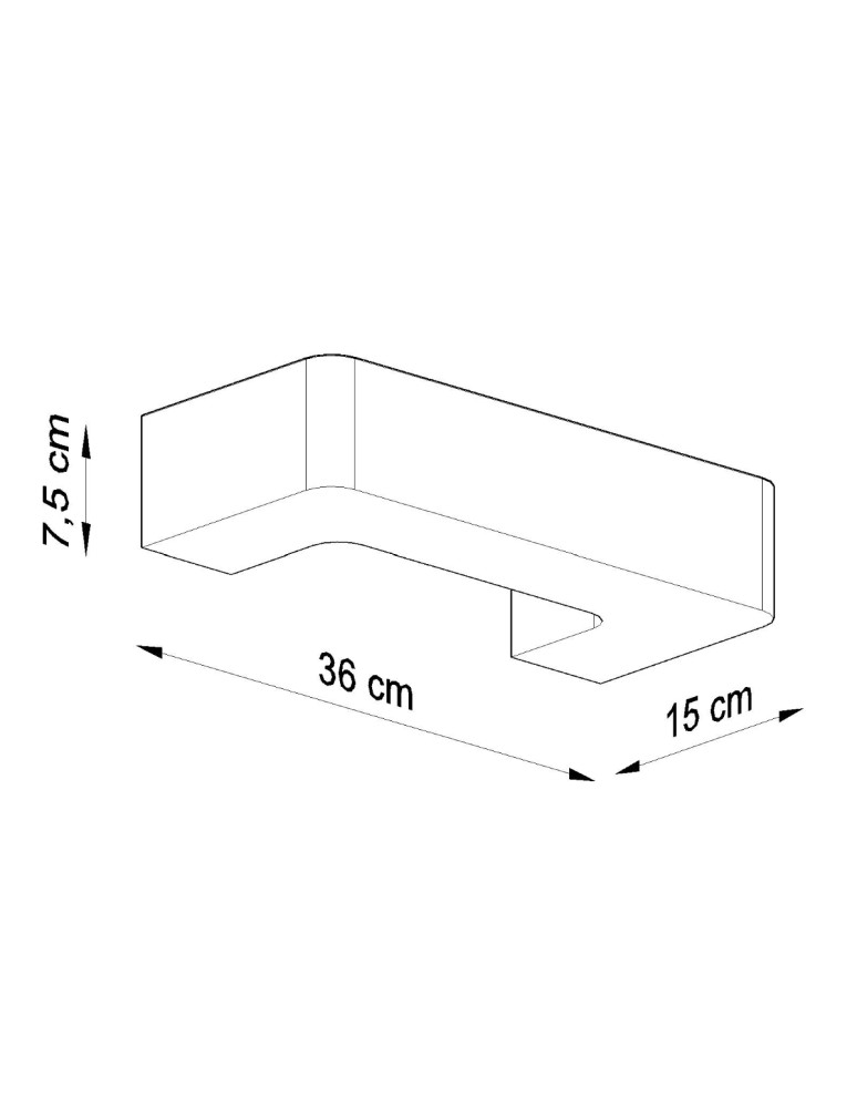 Sollux Kinkiet ceramiczny MAGNET SL.0034 Sollux Kinkiet ceramiczny MAGNET SL.0034