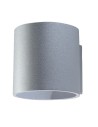 Sollux Wall lamp ORBIS 1 gray SL.0049