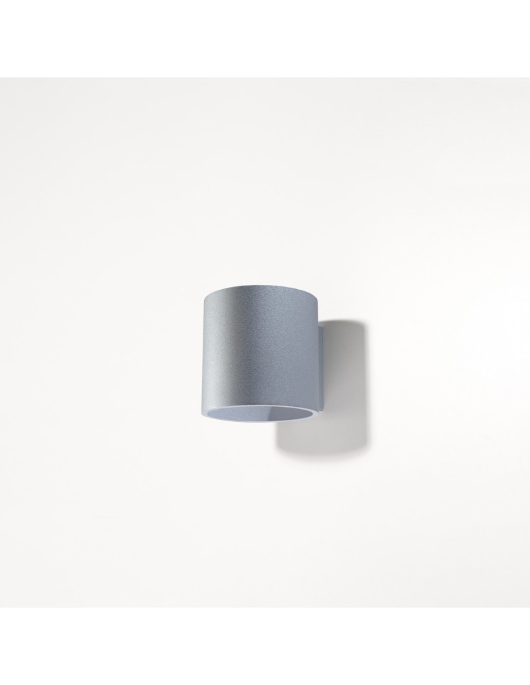 Wall lamps - Sollux Wall lamp ORBIS 1 gray SL.0049 - product kolory-swiatla.pl 2