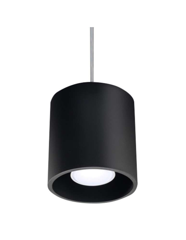 Sollux Lampa wisząca ORBIS 1 czarny SL.0051