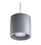 Sollux Lampa wisząca ORBIS 1 szary SL.0052