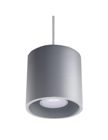 Sollux Lampa wisząca ORBIS 1 szary SL.0052