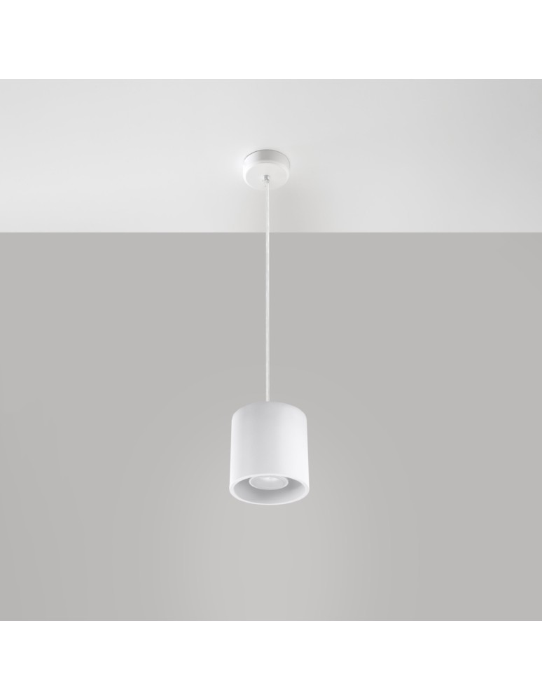 Pendant lamps - Sollux ORBIS 1 pendant lamp white SL.0053 - product kolory-swiatla.pl 2