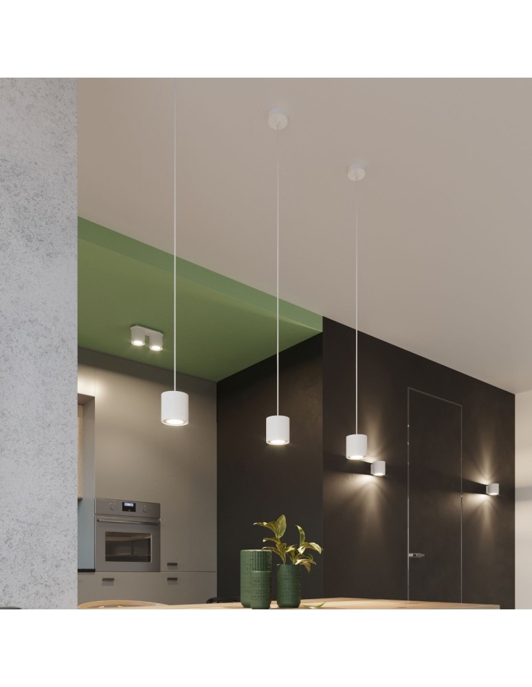 Pendant lamps - Sollux ORBIS 1 pendant lamp white SL.0053 - product kolory-swiatla.pl 7
