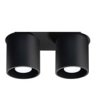 Ceiling lamps - Sollux Plafond ORBIS 2 black SL.0054 - product 1