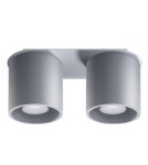 Ceiling lamps - Sollux Plafond ORBIS 2 grey SL.0055 - product 1