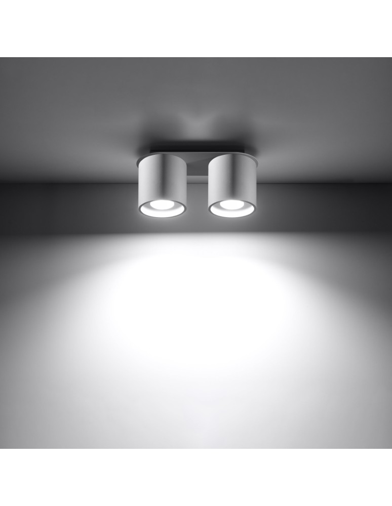 Ceiling lamps - Sollux Plafond ORBIS 2 white SL.0056 - product kolory-swiatla.pl 3