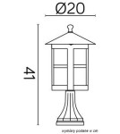 Standing garden lamps - SU-MA Cordoba II K 4011/1/TD Standing. - product 5