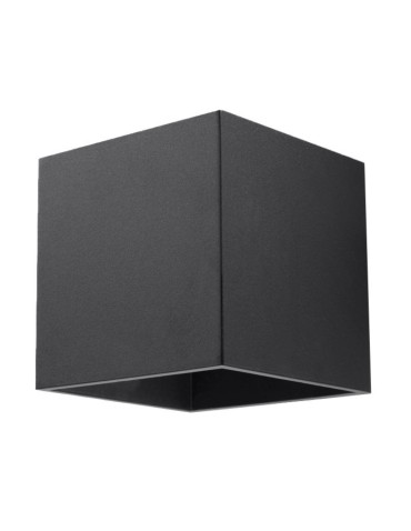 Sollux Wall lamp QUAD 1 black SL.0057