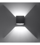 Wall lamps - Sollux Wall lamp QUAD 1 black SL.0057 - product 3