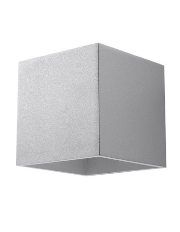 Sollux Wall lamp QUAD 1 gray SL.0058
