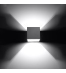 Wall lamps - Sollux Wall lamp QUAD 1 gray SL.0058 - product 3