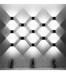 Wall lamps - Sollux Wall lamp QUAD 1 gray SL.0058 - product 4