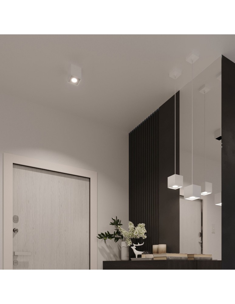 Sollux Kinkiet QUAD 1 biały SL.0059