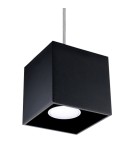 Pendant lamps - Sollux QUAD 1 pendant lamp black SL.0060 - product 1