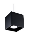Sollux QUAD 1 pendant lamp black SL.0060