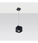 Pendant lamps - Sollux QUAD 1 pendant lamp black SL.0060 - product 2