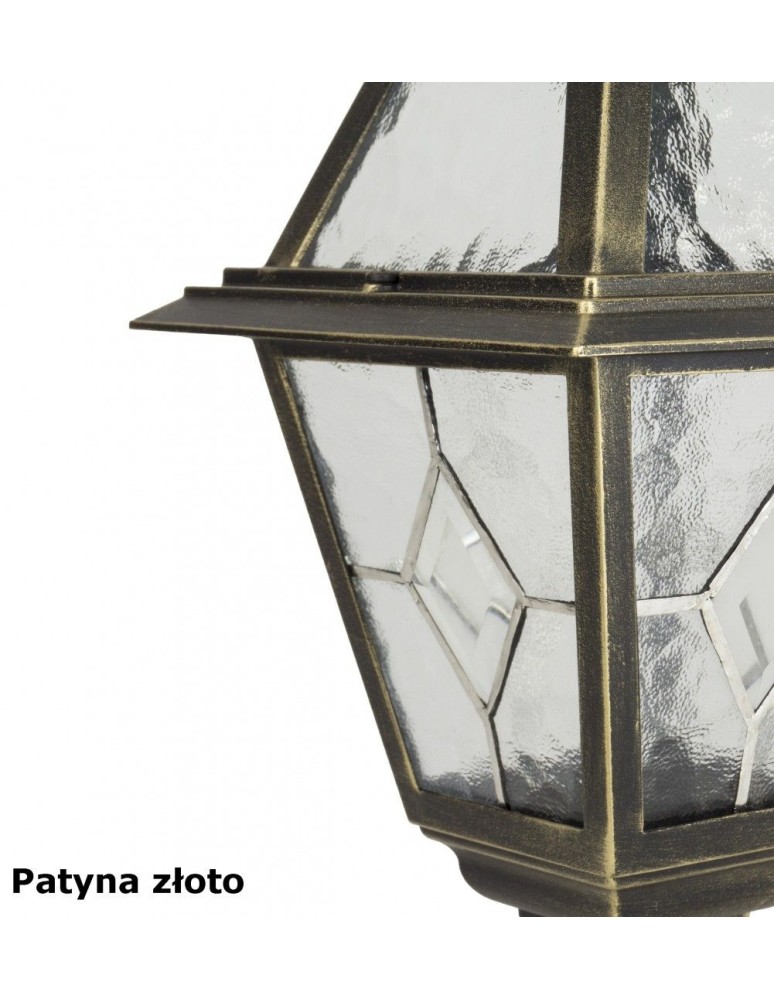 Outdoor pendant lamps - SU-MA Stained Glass K 1018/1/N Hanging. - product kolory-swiatla.pl 3