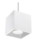 Sollux Lampa wisząca QUAD 1 biały SL.0062