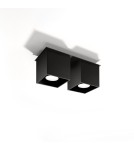 Ceiling lamps - Sollux Plafond QUAD 2 black SL.0063 - product 2