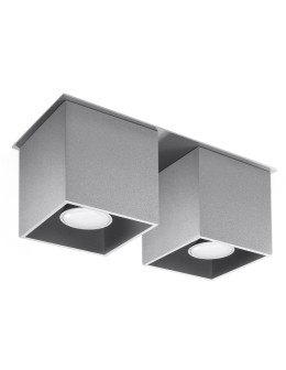 Sollux Plafond QUAD 2 gray SL.0064
