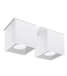 Ceiling lamps - Sollux Plafond QUAD 2 white SL.0065 - product 1