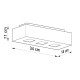 Sollux Plafon MONO 3 biały SL.0068