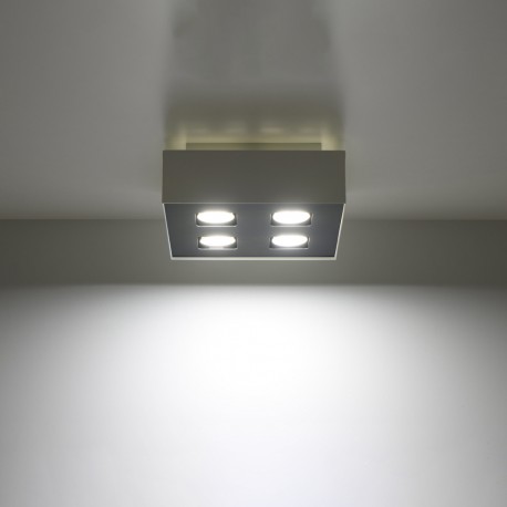 Sollux Plafon MONO 4 biały SL.0069