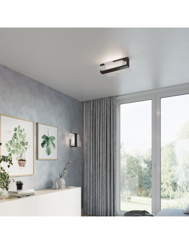 Wall lamps - Sollux Wall lamp FENIKS 1 wenge SL.0075 - product kolory-swiatla.pl 7