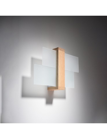 Sollux Wall lamp FENIKS 1 natural wood SL.0077 - product 2