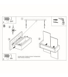 Sollux Kinkiet FENIKS 1 biały SL.0079