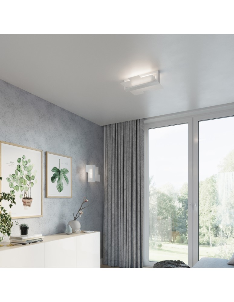 Wall lamps - Sollux Wall lamp FENIKS 1 white SL.0079 - product kolory-swiatla.pl 7