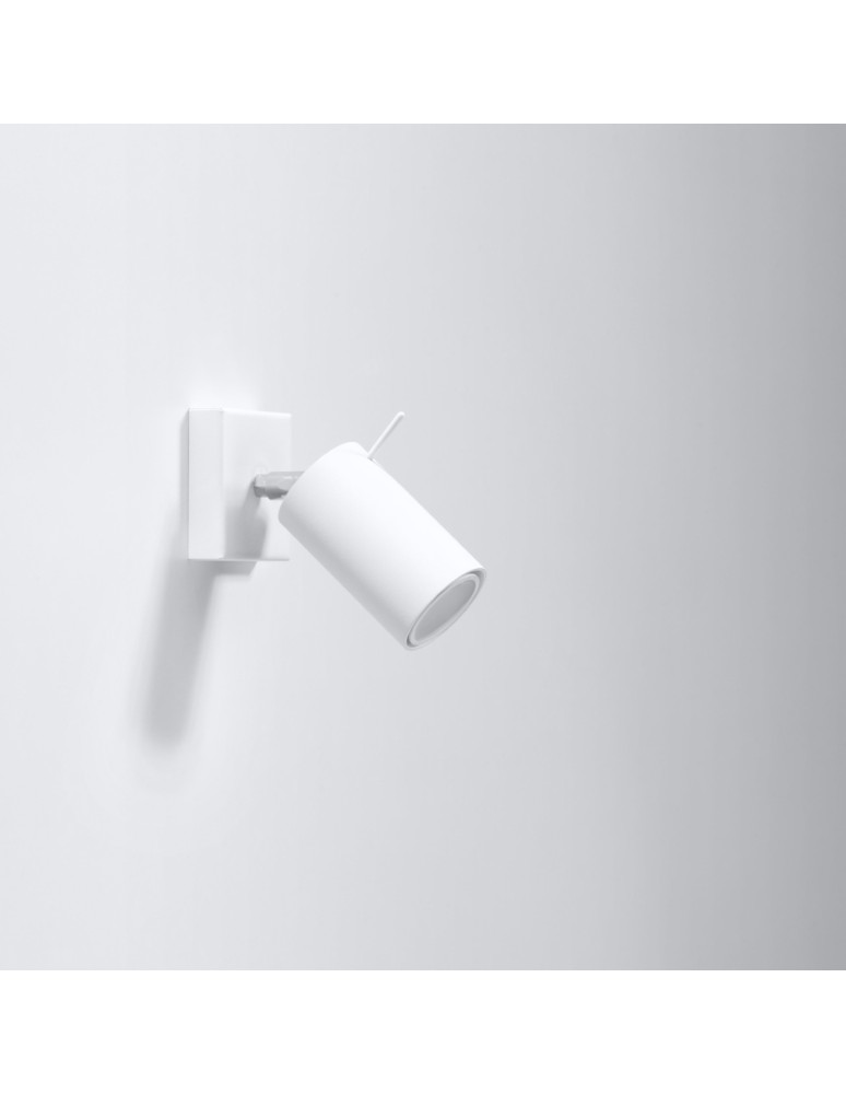 Sollux Wall lamp RING white SL.0087