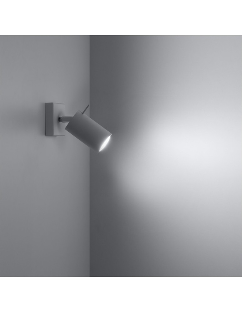 Sollux Wall lamp RING white SL.0087