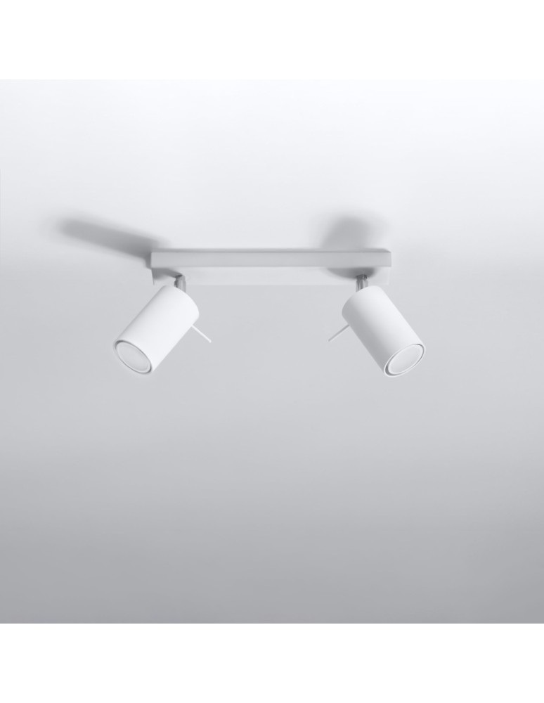 Ceiling lamps - Sollux Plafond RING 2 white SL.0088 - product kolory-swiatla.pl 2