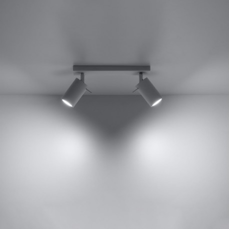 Sollux Plafon RING 2 biały SL.0088