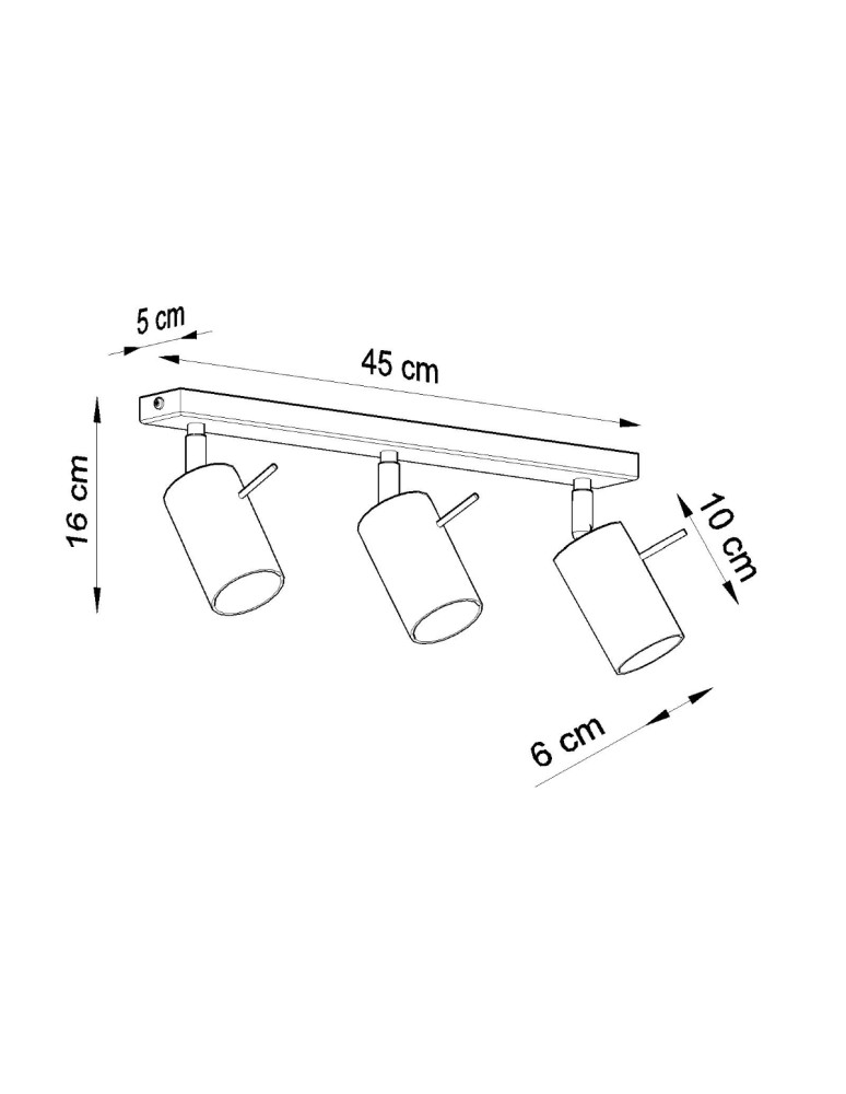 Ceiling lamps - Sollux Plafond RING 3L white SL.0089 - product kolory-swiatla.pl 4
