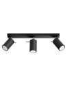 Sollux Plafond RING 3L black SL.0093