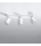 Ceiling lamps - Sollux Plafond MERIDA 3 white SL.0097 - product 2