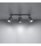 Ceiling lamps - Sollux Plafond MERIDA 3 white SL.0097 - product 3